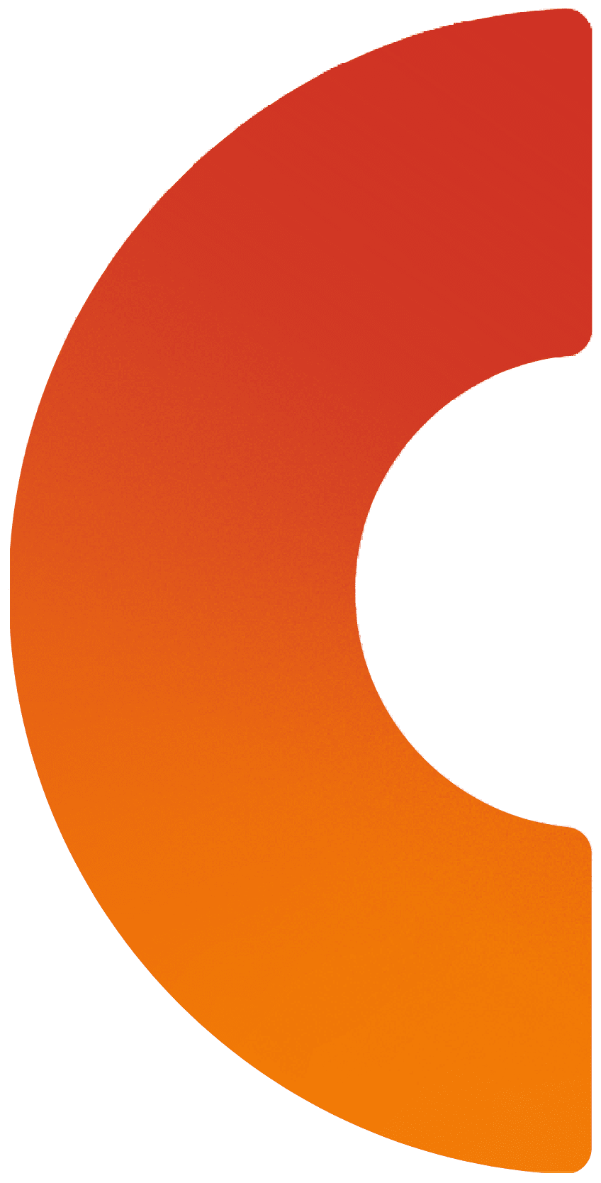 Semicirculo naranja der 2